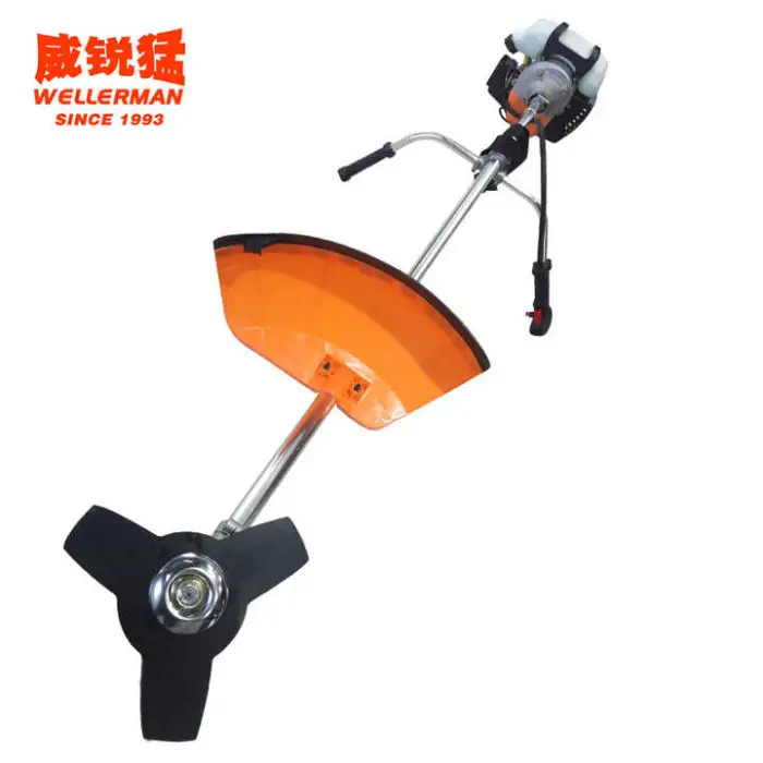 Petrol 40-5A Brush Cutter Side Hanging Type Hand Push Gas Lawn Mower for Garden and Farm Craftsman