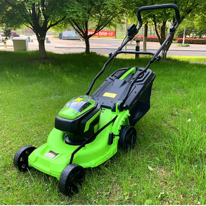 Power Tools Multi-functional Lithium Battery Cordless Remote Control Electric Lawn Mower Tractor Garden for Grass Cutting