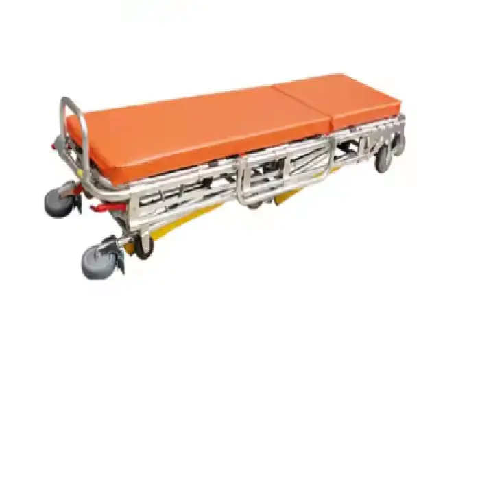Ginee Medical Medical Equipment Distribution Clinic Emergency Stretcher Hospital Use Ambulance Patient Stretcher Trolley