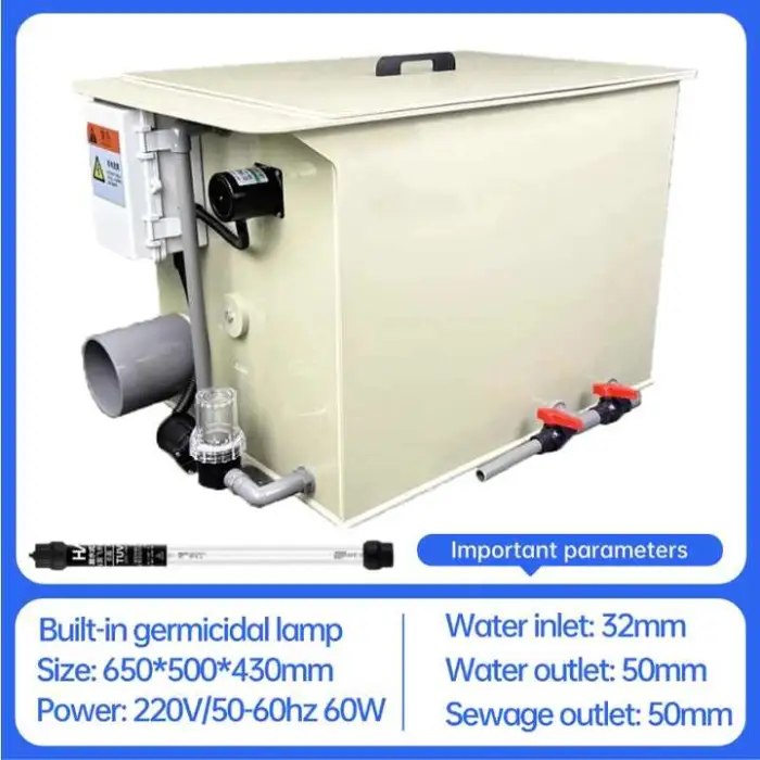 5m3 Drum Filter Water Treatment Machinery Drum