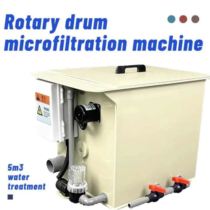 5m3 Drum Filter Water Treatment Machinery Drum