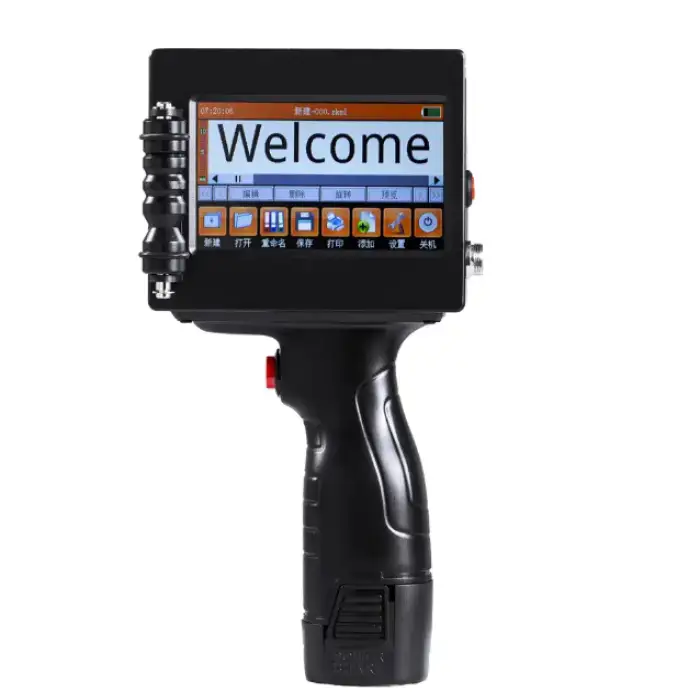 BTMARK Portable Hand Held tij Date Printer Coding tij 2.5 Ink Jet Gun Handheld Printer Inkjet Handheld Inkjet Printers sldb
