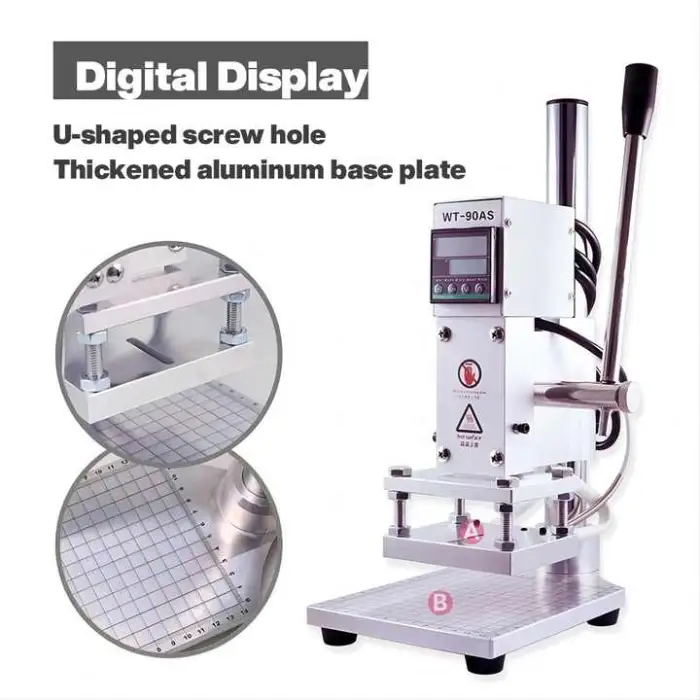 FOIL STAMPING MACHINE Mini  Foil Stamping Embossing Imprinting Press Machine