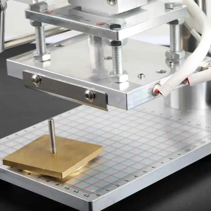 Digital  Foil Stamping Machine Gold Silver Foil Manual Digital Leather Logo Embossed Gold Stamping Printing Machine