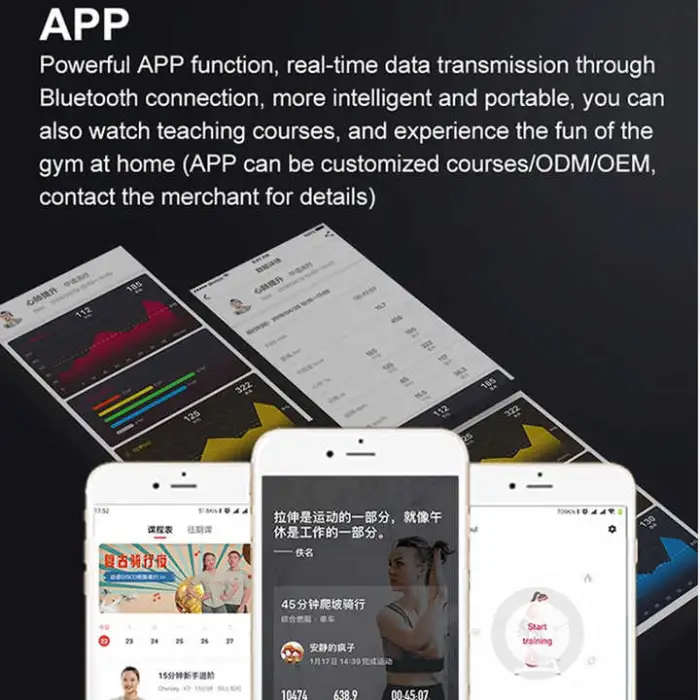 Professional Bicycle Fitness Sport Equipment Gym Home Exercise Cycle Magnetic Smart Bike Stationary Spinning Bikes for Indoor