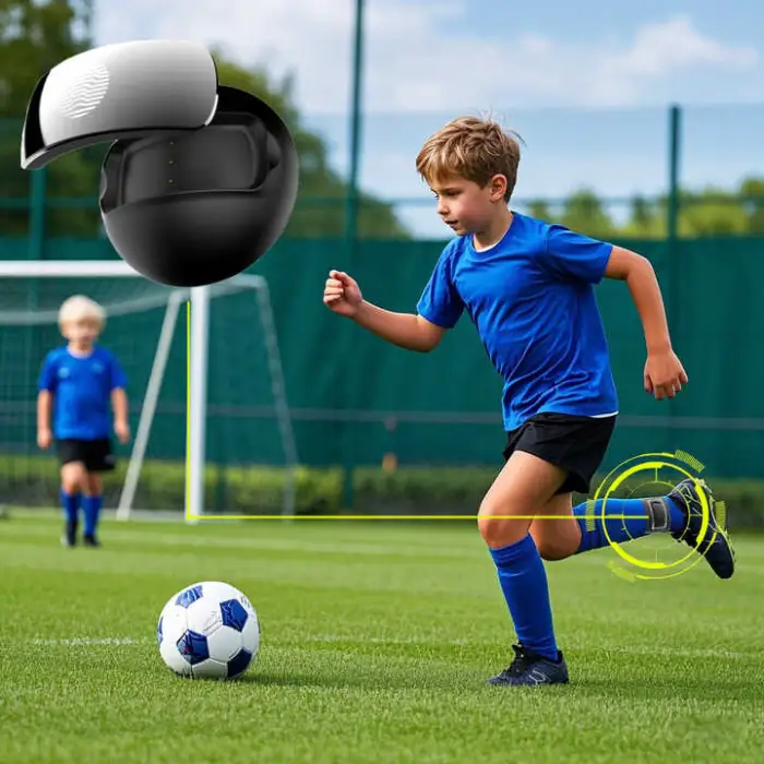 Smart Soccer Analyzer with AI Tracking for Speed, Dribbling, and Technique Improvement in Training