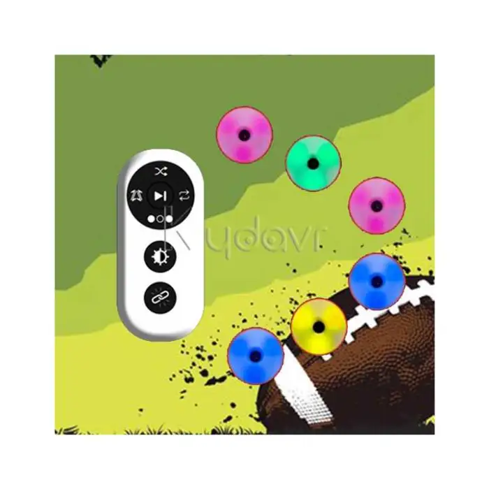 Blazepod Volleyball Basketball Football Reaction Training Push Bottom Light Sports Speed and Agility Training Equipment Bungee