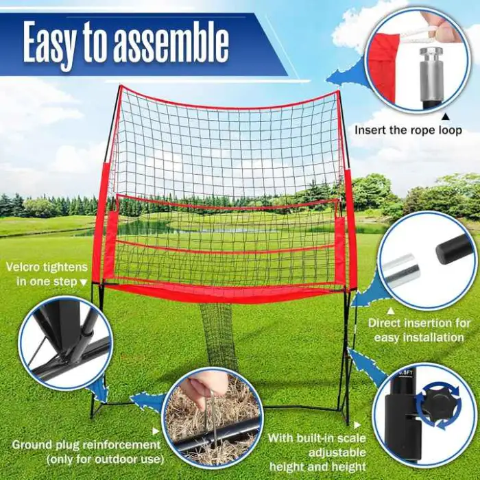 Volleyball Practice Net Volleyball Training Net System
