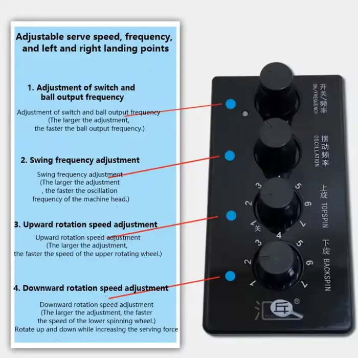 HP-07 Table Tennis Ball Training Machine Pingpong Robot Professional Table Tennis Robot With Tennis Net