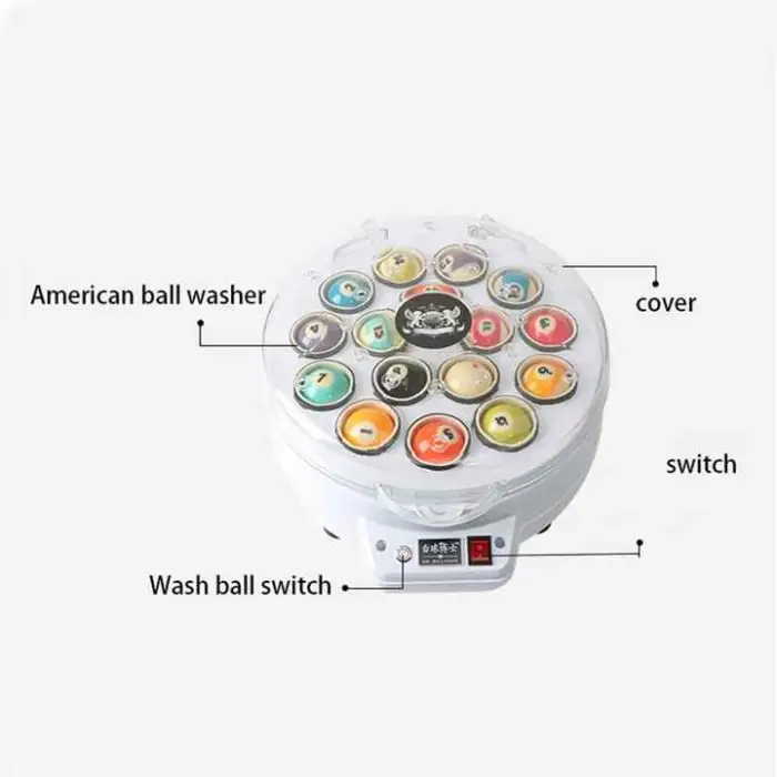 Automatic 16pcs Billiard Pool Ball Cleaning Machine