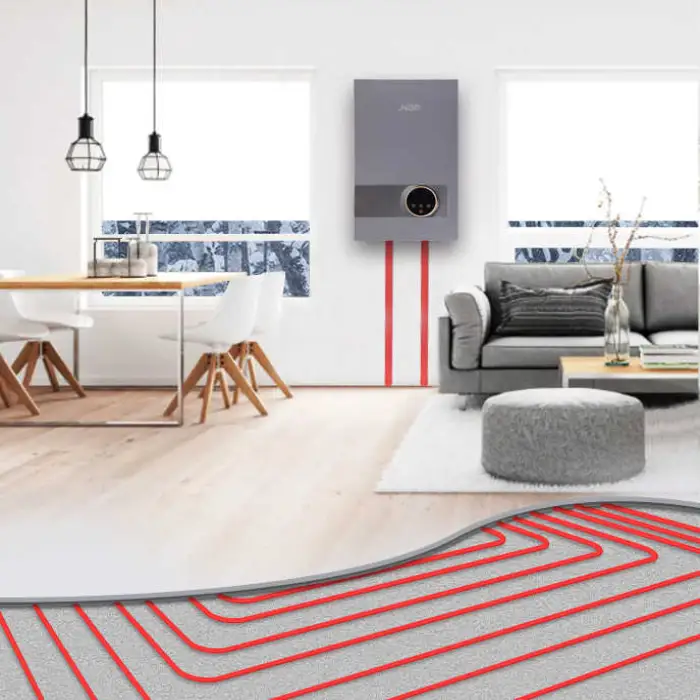 Central Heating High Temperature Underfloor  Water Heating Electric Boiler for Winter Home