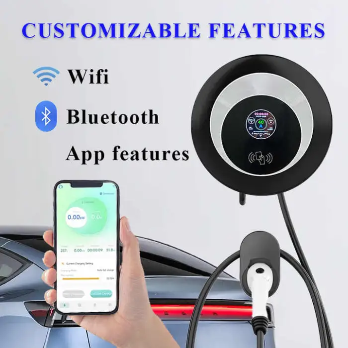 Prepaid Ev Car Charging 22Kw-Ev-Charger Commercial Electric Car Charger Station