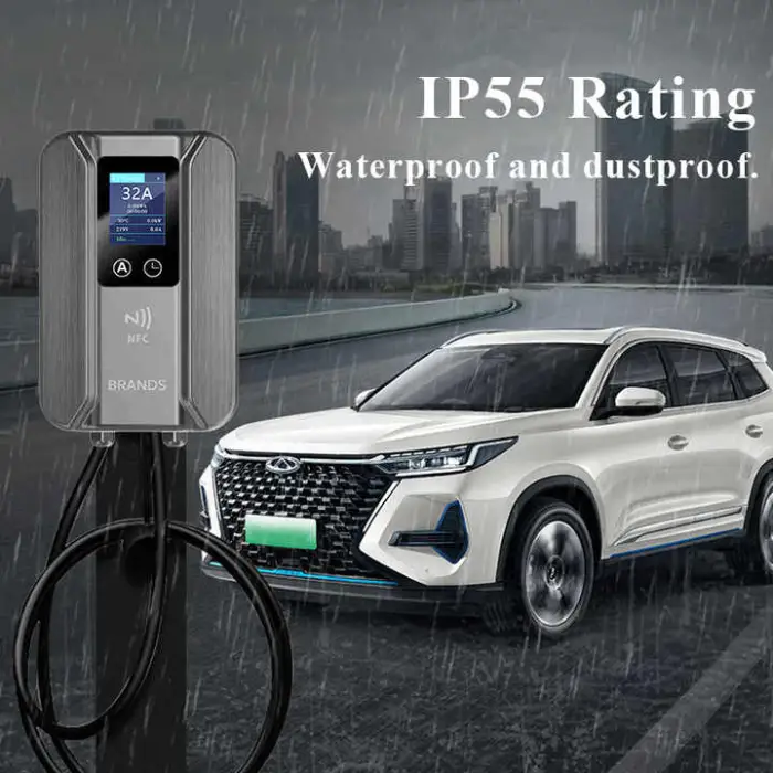 11Kw 16A 32A 7Kw Type 2 Charging Station Home Ev Elektric Car Charger 22Kw
