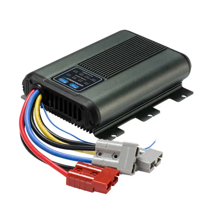 ATEM POWER 12V 25A 40A 60A Dual Battery System Smart DC to DC Battery Charger With Solar MPPT for Car