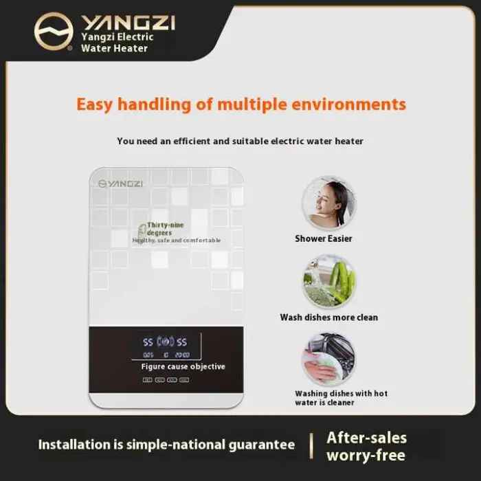Instant Electric Water Heater Intelligent Constant Temperature Over-Water Heating Fast