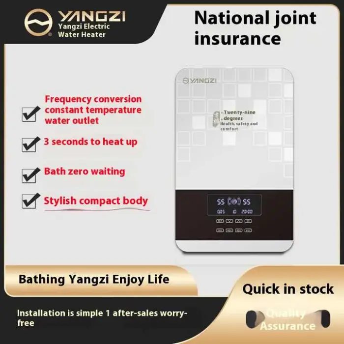 Instant Electric Water Heater Intelligent Constant Temperature Over-Water Heating Fast