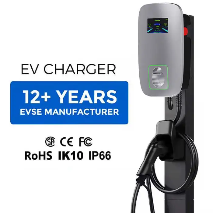DIBOEV Type1 Type2 GB/T 7-22KW EV Charging Station Wallbox 1/3 Phase Level3 32A OCPP APP 4G AC Electric Car Charger EV Charger