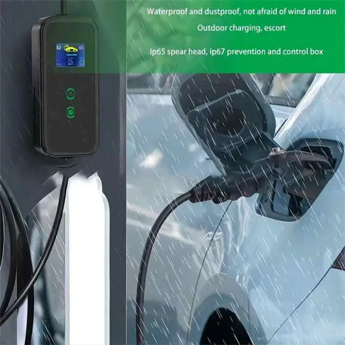 EV Electric Car Charger for 32a Type2 Electric Vehicle Charging Portable 16-32A GBT Charger