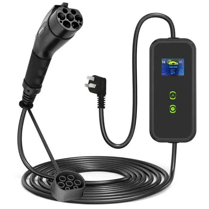 EV Electric Car Charger for 32a Type2 Electric Vehicle Charging Portable 16-32A GBT Charger