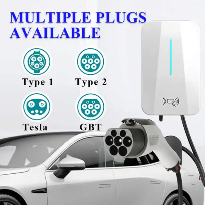 Car Mobile Dc Fast 11 Kw Type 6 Charging Gun Ev Charger 40A "Gbt" Nema