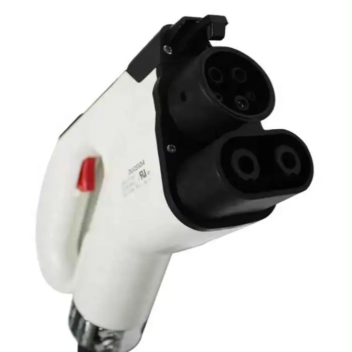 DUOSIDA Fast Charging CCS2 to CCS1 Plug Adapter Electric Vehicle CCS Charger DC Type 2 Plug Car Accessories