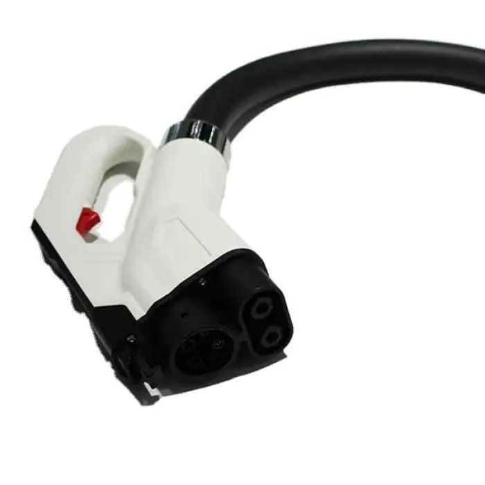 DUOSIDA Fast Charging CCS2 to CCS1 Plug Adapter Electric Vehicle CCS Charger DC Type 2 Plug Car Accessories