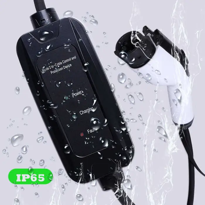 16A 3.7KW 220V AC GBT EV Level 2 Portable Charger for Electric Car ID4 ID6