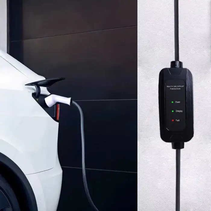 16A 3.7KW 220V AC GBT EV Level 2 Portable Charger for Electric Car ID4 ID6