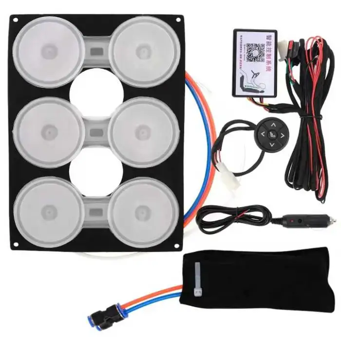 Car Seat Lumbar Support Car Six Pneumatic Seat Lumbar Support Accessories Ventilated Heating Massage