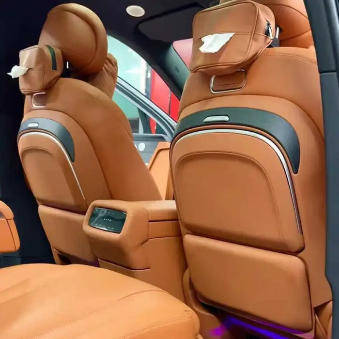 Luxury Van Electric Table Organizer With Holder Tray Table Car Back Seat Folding Table