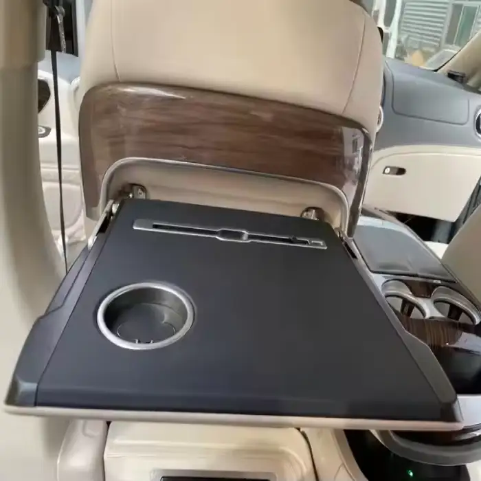 YLC Car Luxury Seat Back Panel Tray Table Folding Back Table Luxury Car Seat Table