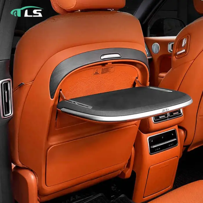 Adjustable Multifunctional Car Back Seat Food Organizer Foldable Table Tray  Outlet for Li Interior Accessories