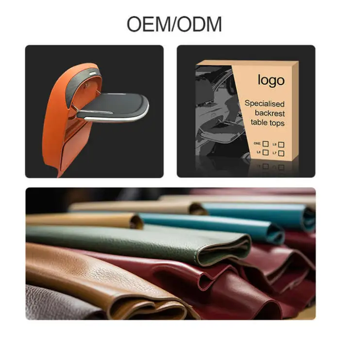 Adjustable Multifunctional Car Back Seat Food Organizer Foldable Table Tray  Outlet for Li Interior Accessories