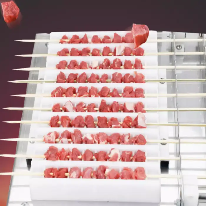 Convenient Meat Skewer Machine Kebab Machine Souvlaki Skewer Machine