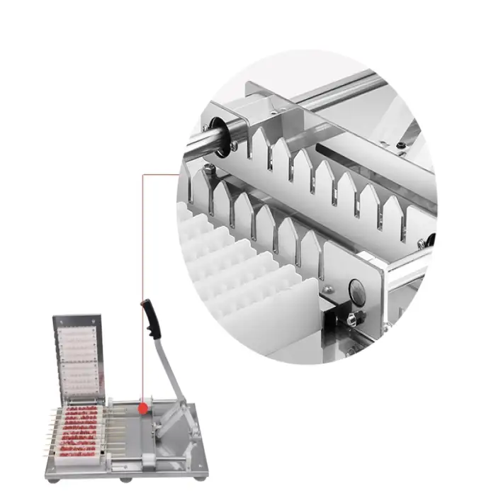 Convenient Meat Skewer Machine Kebab Machine Souvlaki Skewer Machine