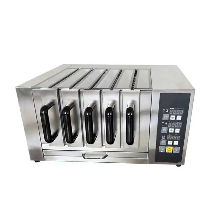 Commercial Mutton Kebab Machine Barbecue Stove Electric Oven Rotary Rotisserie Machine