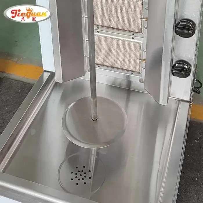 Gas 6-burner Kebab Machine/ Doner Machine/ Shawarma Machine Automatic Kebab Machine