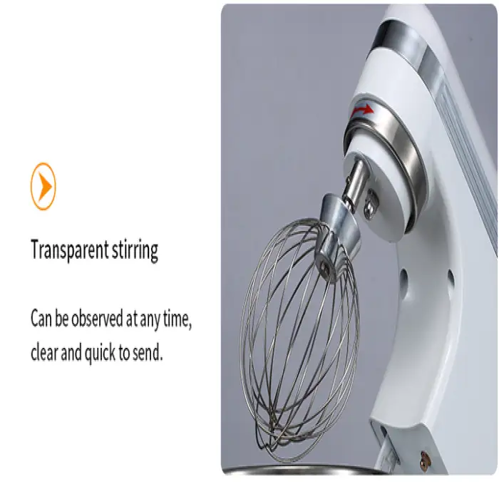 Yoslon 5L Bread Food Making Machine, Cake Dough Egg Milk Planetary Mixer Food Mixer Machine