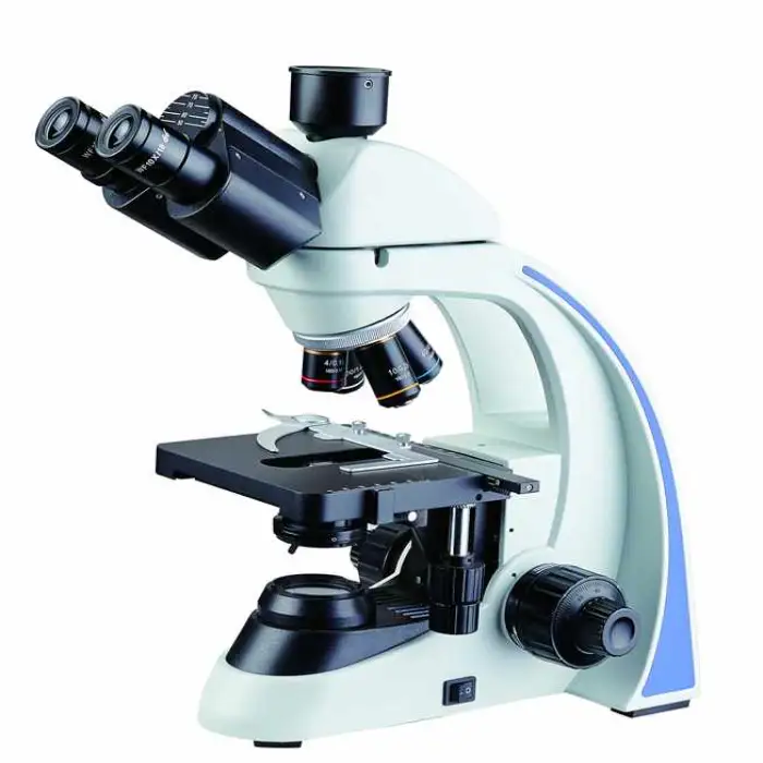 DG2018T Trinocular Biological Microscope 4x 10x 40x 100x