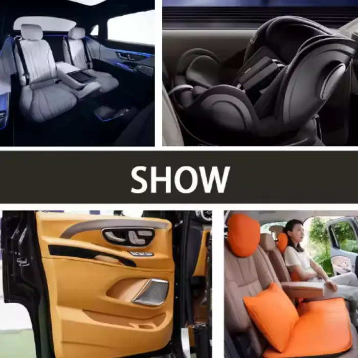 Luxurious Touch, SafeGuard YIXINLI 1.4mm Ultra-Soft Microfiber Leather Fabric, Specifically Crafted for Baby Car Seats