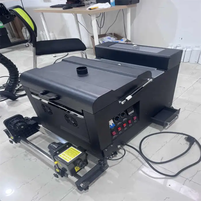 Smart A3 30cm Dual Head DTF Inkjet Printer  Melt Powder Shaker XP600 Flatbed Automatic