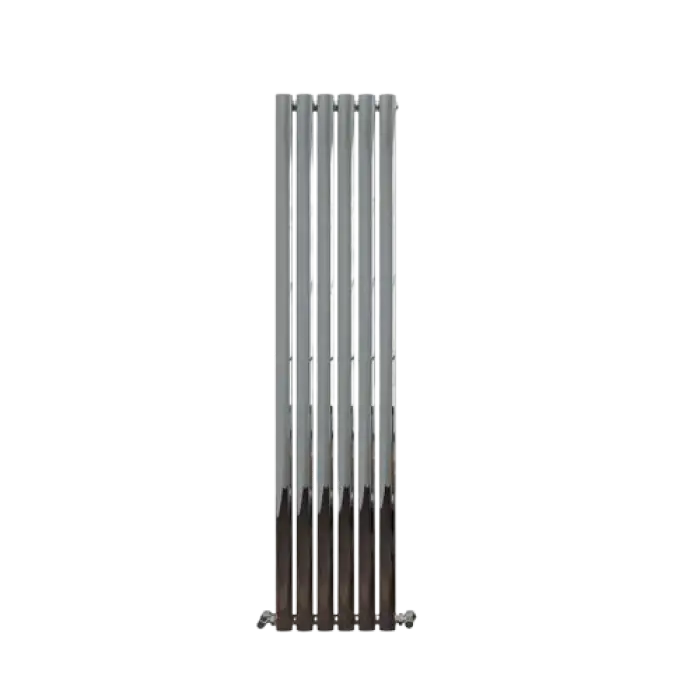 SUN-R10 VERTICAL CHROME Towel Warmer Wall Mounted Heated Towel Bar Shower Radiator