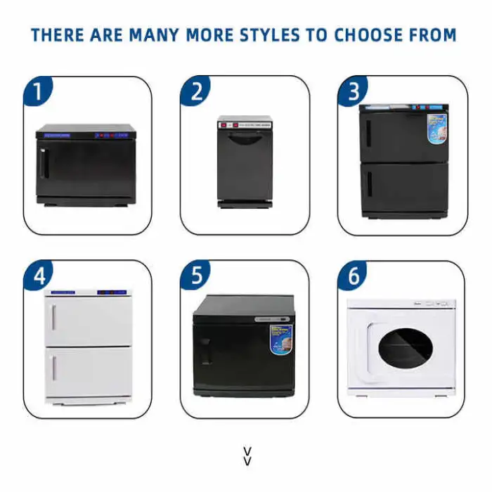 50L Towel Warmer Cabinet 400W Disinfecting Cabinets Spa Salon Use