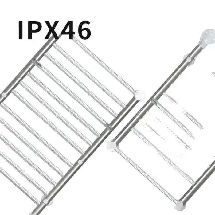 Smart Electric Heated Home Bathroom Towel Rack Wall Mounted Stainless Steel Ladder Radiator Towel Rail Warmer Rack