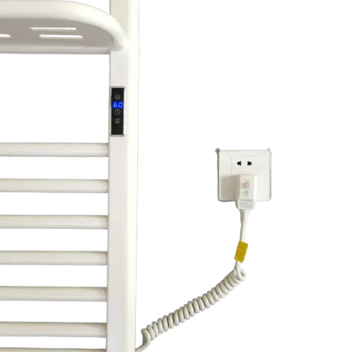 Towel Warmer and Drying Rack, Towel Warmer Heated Towel Rack, 10-Bars Wall Mounted Electric Towel Warmer