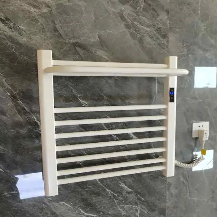 Towel Warmer and Drying Rack, Towel Warmer Heated Towel Rack, 10-Bars Wall Mounted Electric Towel Warmer