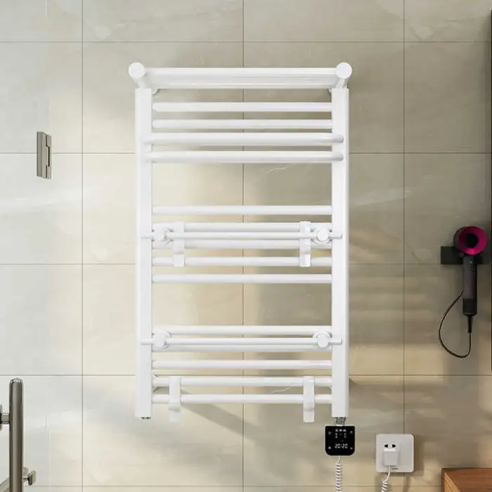 AVONFLOW 110V Plug Bathroom Smart Wi-Fi Digital Thermostat Bathroom Electric Towel Warmer