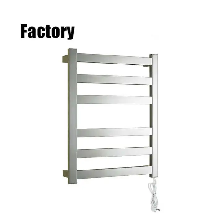 Commercial Washroom Steel Electric Heated Towel Rail Towel Rack Dryer