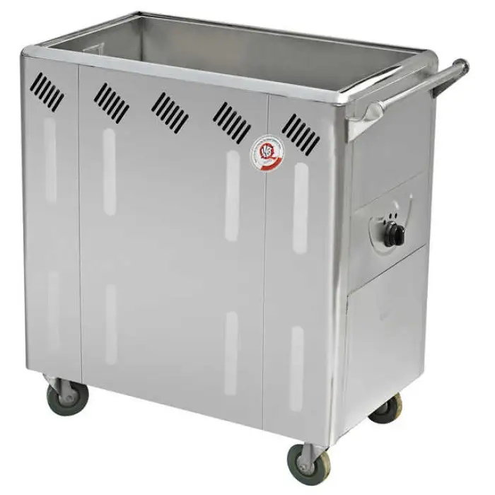 High Efficiency and Practical Disinfection Trolley for Hospital  Towel Warmer Carts