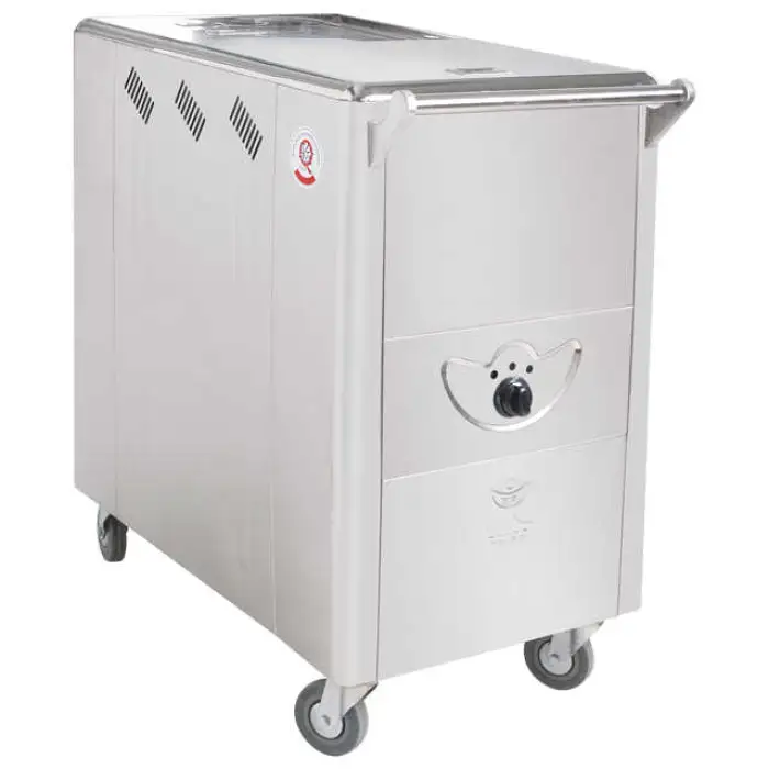 High Efficiency and Practical Disinfection Trolley for Hospital  Towel Warmer Carts
